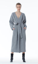 Load image into Gallery viewer, ROBE JACKET Coat // Grey melange