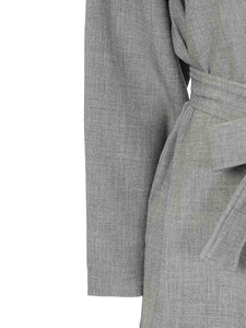 ROBE JACKET Coat // Grey melange