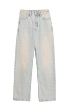 Load image into Gallery viewer, MID RISE WIDE LEG Denim // Bio tint pink