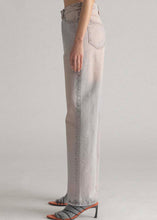 Load image into Gallery viewer, MID RISE WIDE LEG Denim // Bio tint pink