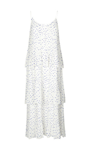 DOTS SUMMER Dress // Blue dots