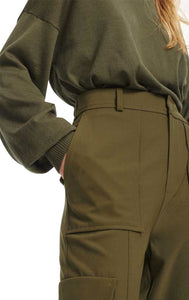 POCKETS Pants // Dark olive