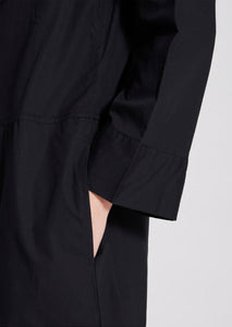 POPLIN COTTON Jumpsuit // Black