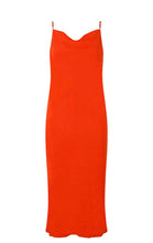 Load image into Gallery viewer, SCOOPED BACK Dress // Orange com