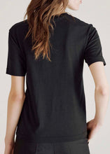 Load image into Gallery viewer, STRAIGHT T-shirt // Black