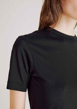 Load image into Gallery viewer, STRAIGHT T-shirt // Black