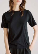 Load image into Gallery viewer, STRAIGHT T-shirt // Black