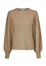 Load image into Gallery viewer, STRUCTURED COTTON Knit // Camel