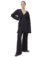 Load image into Gallery viewer, RIB WRAP Kimono // Black