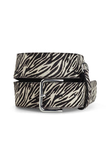 WIDE Belt // Zebra