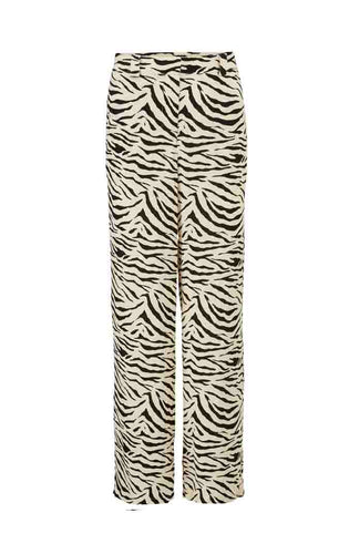 ZEBRA SUIT Pants // Black & cream