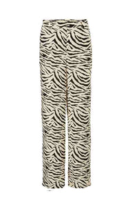 ZEBRA SUIT Pants // Black & cream