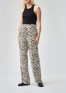 ZEBRA SUIT Pants // Black & cream